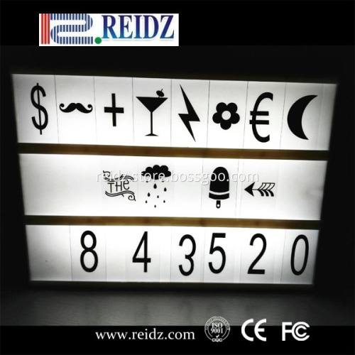 Led advertising display shop board